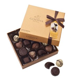 ゴディバのバレンタインチョコレート