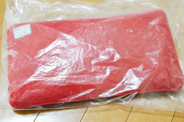 CLO'Z ぐっすり快眠「ひんやり枕のレッド」