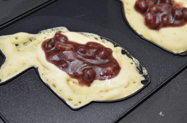 モテナシベーカーで作るたい焼き
