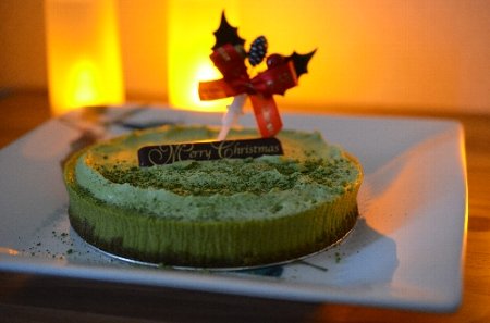 宇治抹茶ニューヨークチーズケーキ