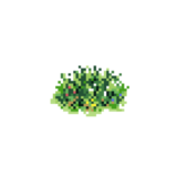 芝・草のドット絵イラスト フリー素材