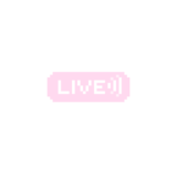 LIVEのドット絵イラスト フリー素材