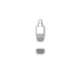 USB（ミニ）のドット絵イラスト フリー素材