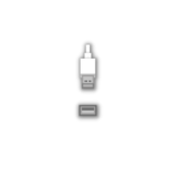 USB（Type-A）のドット絵イラスト フリー素材