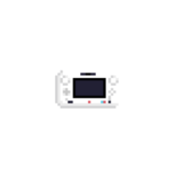 WiiUコントローラーのドット絵イラスト フリー素材