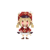 原神「ディオナ」ドット絵イラスト フリー素材