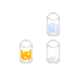 グラスドリンクのドット絵イラスト フリー素材